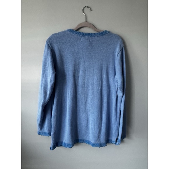 Quacker Factory Sweater Womens Large Halloween Pumpkin Sequin Pullover Spider - Picture 2 of 10